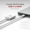 LINQ Connects Câble USB-C vers HDMI Pro 8K/60Hz 2m Voir les images du produit 2