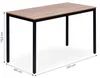 ModernHome NORD-O Jídelní, pracovní stůl, 120 x 60 cm, Náhled obrázku produktu 10