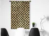 MuchoWow® Wandteppich Wandbehang Muster - Kariert - Gold Produktbild-Vorschau 4