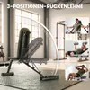 SPORTNOW Opklapbare halterbank, trainingsbank met beenzak Productafbeelding-voorbeeld 5