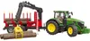 BRUDER Traktor John Deere 7R 350 z przyczepą i balami Podgląd zdjęcia produktu 6