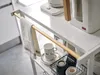 Yamazaki kuchyňský regál stojící bílý kovový stojící regál Náhled obrázku produktu 8