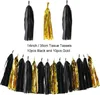 ZERODECO Party Dekoration Schwarz Gold Geburtstag Silvester Produktbild-Vorschau 4