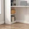 Moderný Biely Počítačový Stôl Pre Mladých S Policami Loft Náhľad obrázku produktu 4