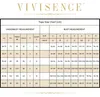 Vivisence Costume da bagno senza motivo da donna Costume Anteprima dell’immagine prodotto 4