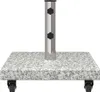 vidaXL Sonnenschirmständer Grau 45 x 45 x 45 cm Granit Produktbild-Vorschau 5