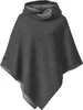 Mufflon Mu-Maxi Poncho anthracite/fels one size Produktbild-Vorschau 2