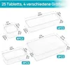 Vtopmart 25 Stücke Schubladen Organizer mit 4 Größen, Make Produktbild-Vorschau 3