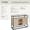 tectake® Sideboard Oldham Industrial Style 100 x 38 x 80,5 Produktbild-Vorschau 5