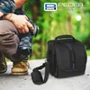 PEDEA Kameratasche "Essex" Größe M, schwarz/blau Produktbild-Vorschau 7