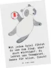 Mr. & Mrs. Panda Grußkarte Handball Trainerin Dankeschön - Produktbild-Vorschau 1