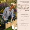 Floranica Rolovací obrubník dřevo 200 x 40 cm vlnitý Náhled obrázku produktu 5