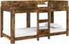 vidaXL Etagenbett für Kinder Räuchereiche 100 x 200 cm Produktbild-Vorschau 1