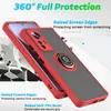 Xiaomi 12 Pro Hülle, Ring Halter Ständer Matte Transluzent Produktbild-Vorschau 2