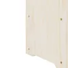 vidaXL Stojak na wino z górną półką 72,5x25x111,5 cm lite Podgląd zdjęcia produktu 9