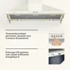 Klarstein Hotte Aspirante 90 cm, Hottes de Cuisine avec Voir les images du produit 6