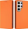 Litchi Leder Handyhülle für Samsung Galaxy S24 Ultra Wallet Produktbild-Vorschau 2