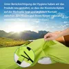 Ultraleichter Hüttenschlafsack aus Seide, Mikrofaser, grün, Produktbild-Vorschau 4