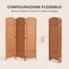 IvoQ Paravento 3 Pannelli – Divisorio per Ambienti – Anteprima dell’immagine prodotto 4