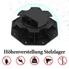 Fiqops Stelzlager 50 Stück höhenverstellbar 60 bis 140 mm Produktbild-Vorschau 3