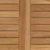 vidaXL Tischplatte Oval Massives Teakholz Natur Produktbild-Vorschau 7
