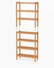 Scaffale in legno di faggio, 7 ripiani, 253x80x38 cm, Anteprima dell’immagine prodotto 3