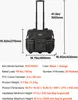 Borsa porta attrezzi VEVOR con ruote, portata 50 kg, 25 Anteprima dell’immagine prodotto 7