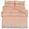 vidaXL Bettwäsche-Set Rosa 200x200 cm Baumwolle Produktbild-Vorschau 1