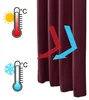 Beautissu 2er Set Thermovorhang Gardine Bordeaux Amelie TO, Produktbild-Vorschau 4