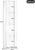 multifunktionale Vitrine, Glastrennwand, LED-Farbwechsel Produktbild-Vorschau 6