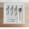 Range-couverts pour tiroir de 50 cm Blanc – Découpable (L : Voir les images du produit 3