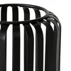 1.10 Metall Windlicht VIKI rund / schwarz - 2er Set - Produktbild-Vorschau 3