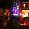 Abstürzende Hexe in Baum Halloween-Dekorationen mit LED Produktbild-Vorschau 8