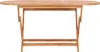 7-tlg. Garten-Essgruppe Klappbar Massivholz Teak Produktbild-Vorschau 3
