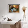 Gerahmtes Poster - Schwarzer Rahmen - Park Wasserfall Produktbild-Vorschau 6