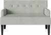 vidaXL Pohovka Chesterfield Hellgrau 112 x 65,5 x 75 cm Náhľad obrázku produktu 4