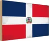 vianmo Holzschild 20x30 cm Dominikanische Republik Vintage Produktbild-Vorschau 1