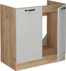Spülenunterschrank Vicco R-Line Weiß Landhaus 80 cm ohne Produktbild-Vorschau 4