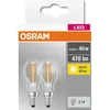 2 x Osram LED Filament Leuchtmittel Tropfen 4W = 40W E14 Produktbild-Vorschau 9