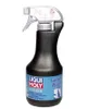 A black spray bottle with a blue label. Anteprima dell’immagine prodotto