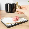 Set für Musikliebhaber: Tasse, Untertasse und Löffel mit Produktbild-Vorschau 10