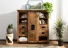 MASSIVMOEBEL24 | Buffet 142x45 Manguier laqué Bois naturel Voir les images du produit 3