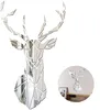 3D Spiegel Hirsch Wandtattoos Wandbilder Dreidimensionale Produktbild-Vorschau 1