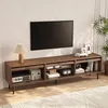 Komoda pod telewizor Merax z drzwiami przesuwnymi, szafka Podgląd zdjęcia produktu 8