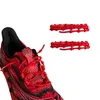 Elastische Triathlon Schnürsenkel mit Knoten - Rot - 100 cm Produktbild-Vorschau