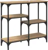 vidaXL Stolik konsolowy Artisan dąb 80 x 29 x 75 cm Podgląd zdjęcia produktu 6