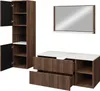 Set da bagno SEGUNDO 5 - marmo nero / nero opaco / nero + Anteprima dell’immagine prodotto 3