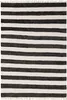 benuta Baumwollteppich Tom Schwarz/Weiß 70x120 cm Produktbild-Vorschau 1