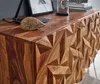 FineBuy Credenza in legno massiccio di Sheesham 145 cm con Anteprima dell’immagine prodotto 4