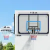 SPORTNOW Panneau de basket-ball mural avec panier spécial - Voir les images du produit 5